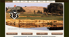 Desktop Screenshot of canyonwestgolf.com